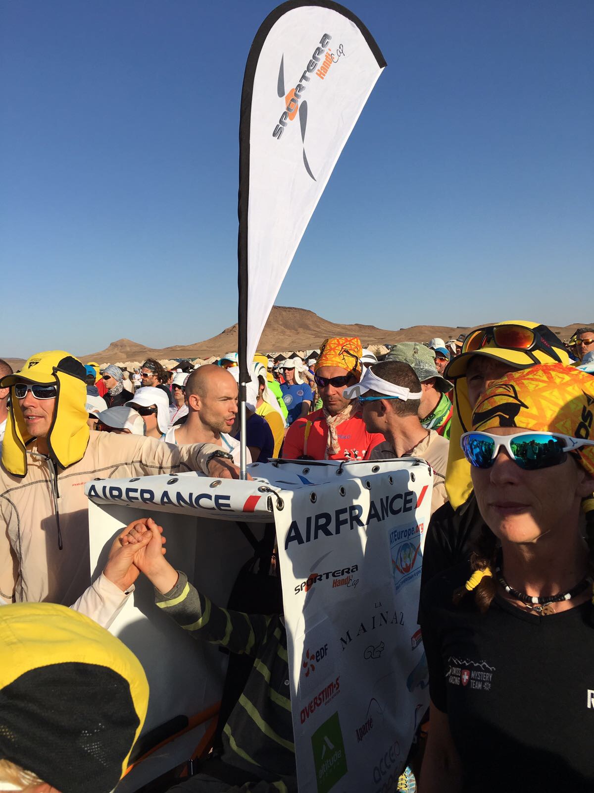Marathon des sables 2017 equipe sportera ateurope J0 1